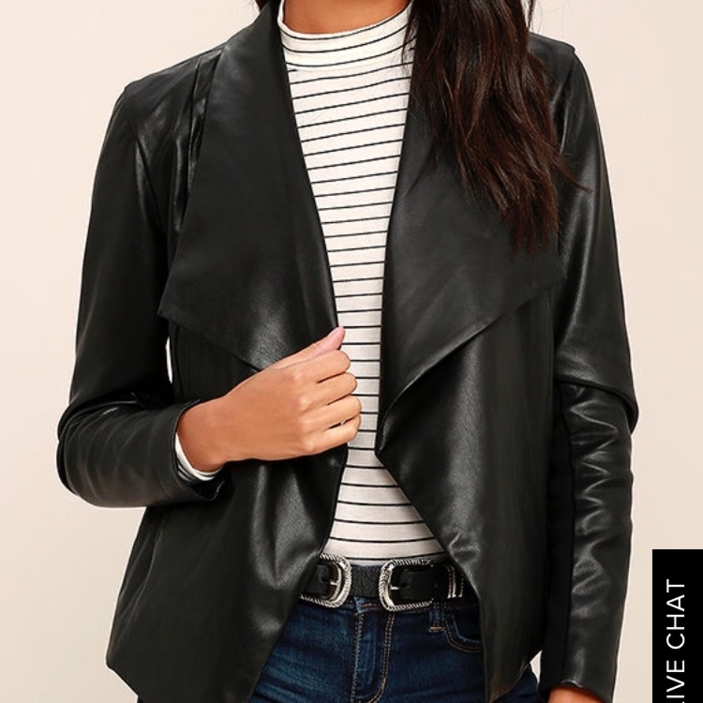 bb dakota vegan leather jacket
